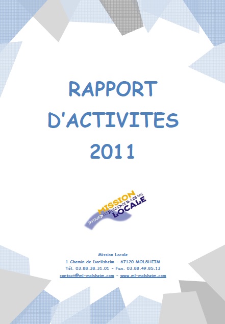 rapport d'activités ml 2011