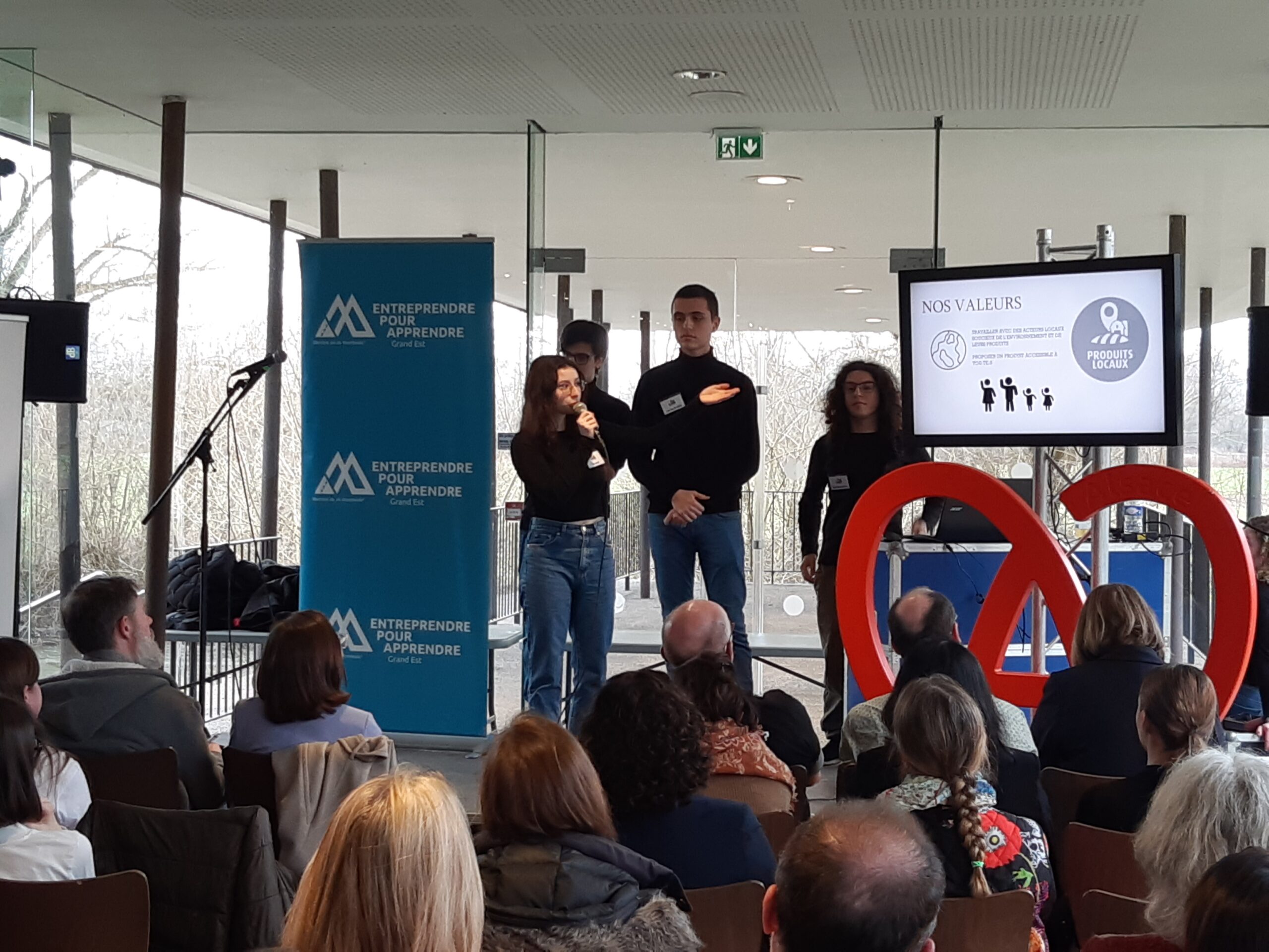 La mini-entreprise est au salon Made in Alsace