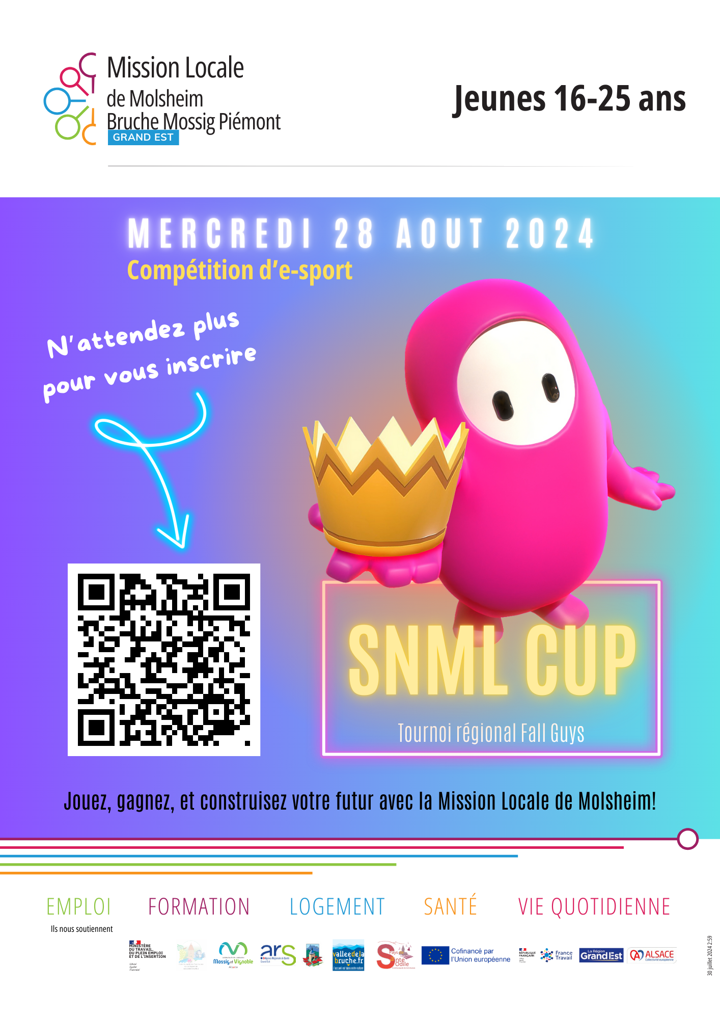 Le mois d’août c’est actif à la Mission Locale !