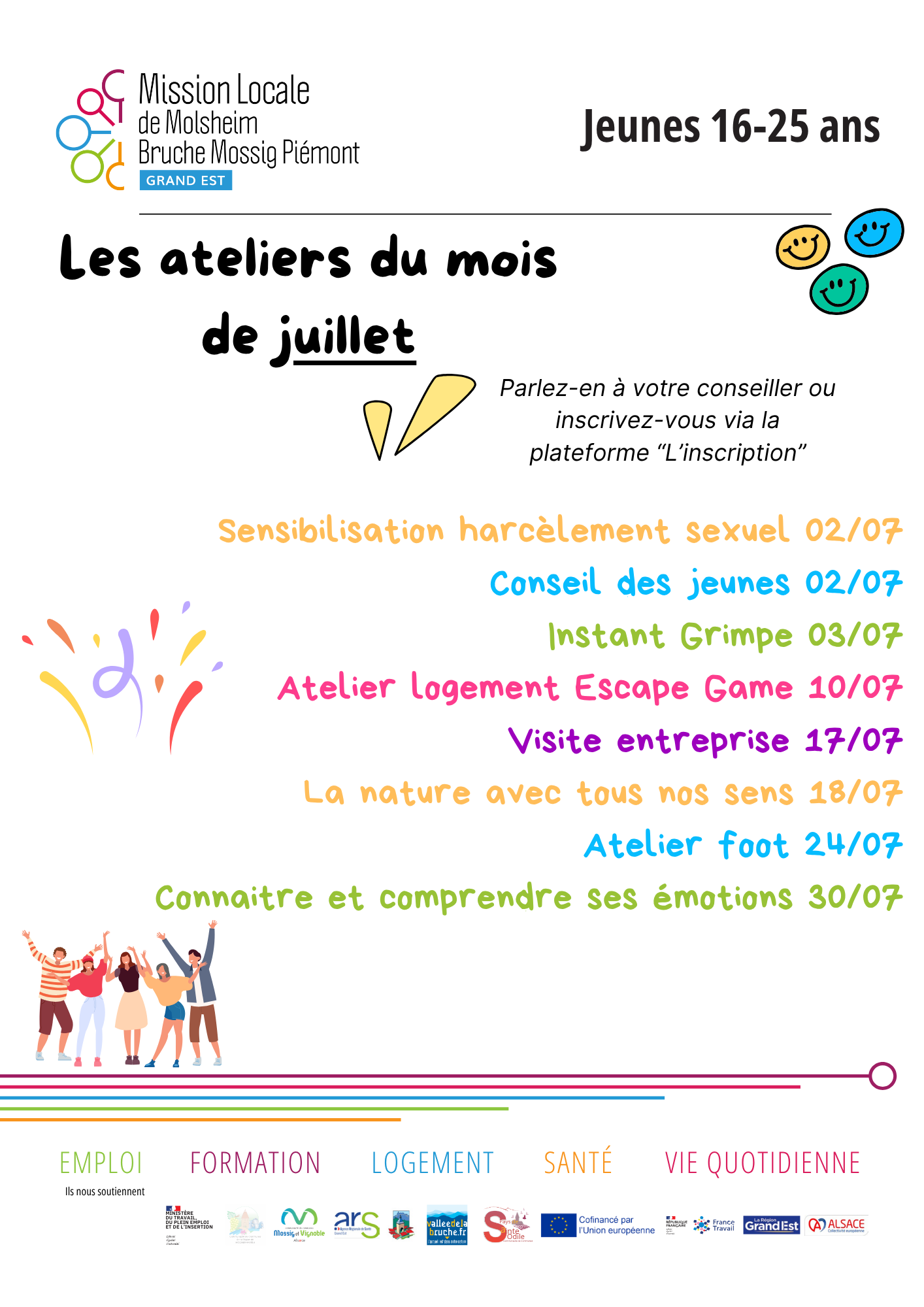 Ateliers Juillet