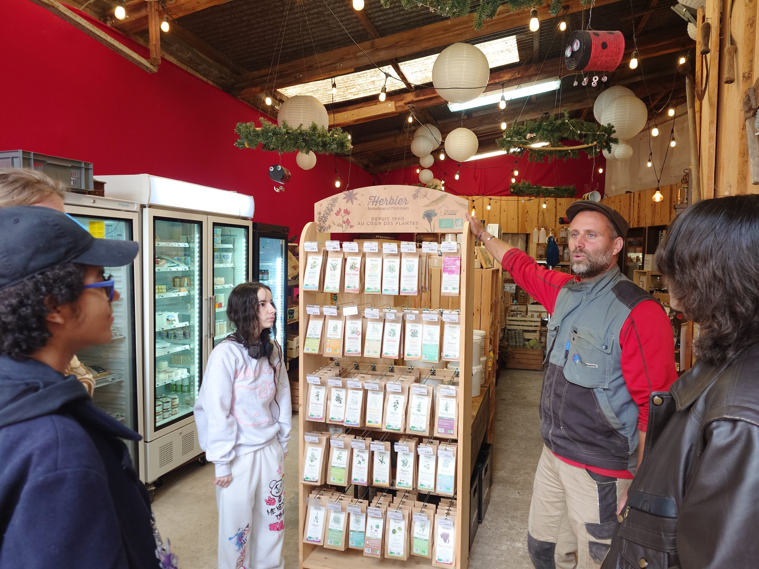 Visite entreprise :  la ferme des petites bêtes