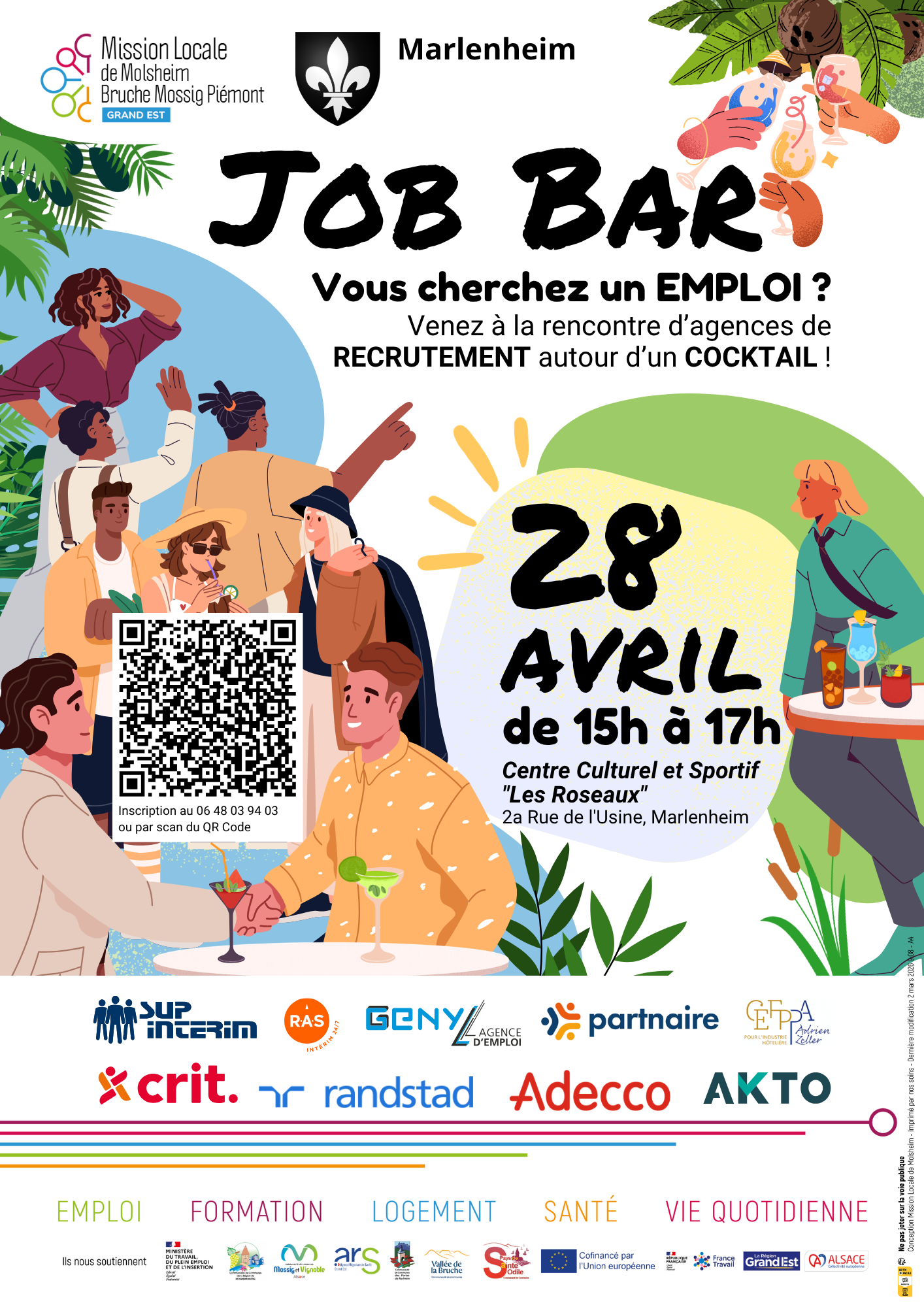 🎉 BREAKING NEWS : Le Job Bar revient… et ça va shaker ! 🍹✨