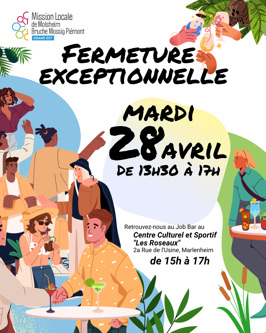 Fermeture exceptionnelle