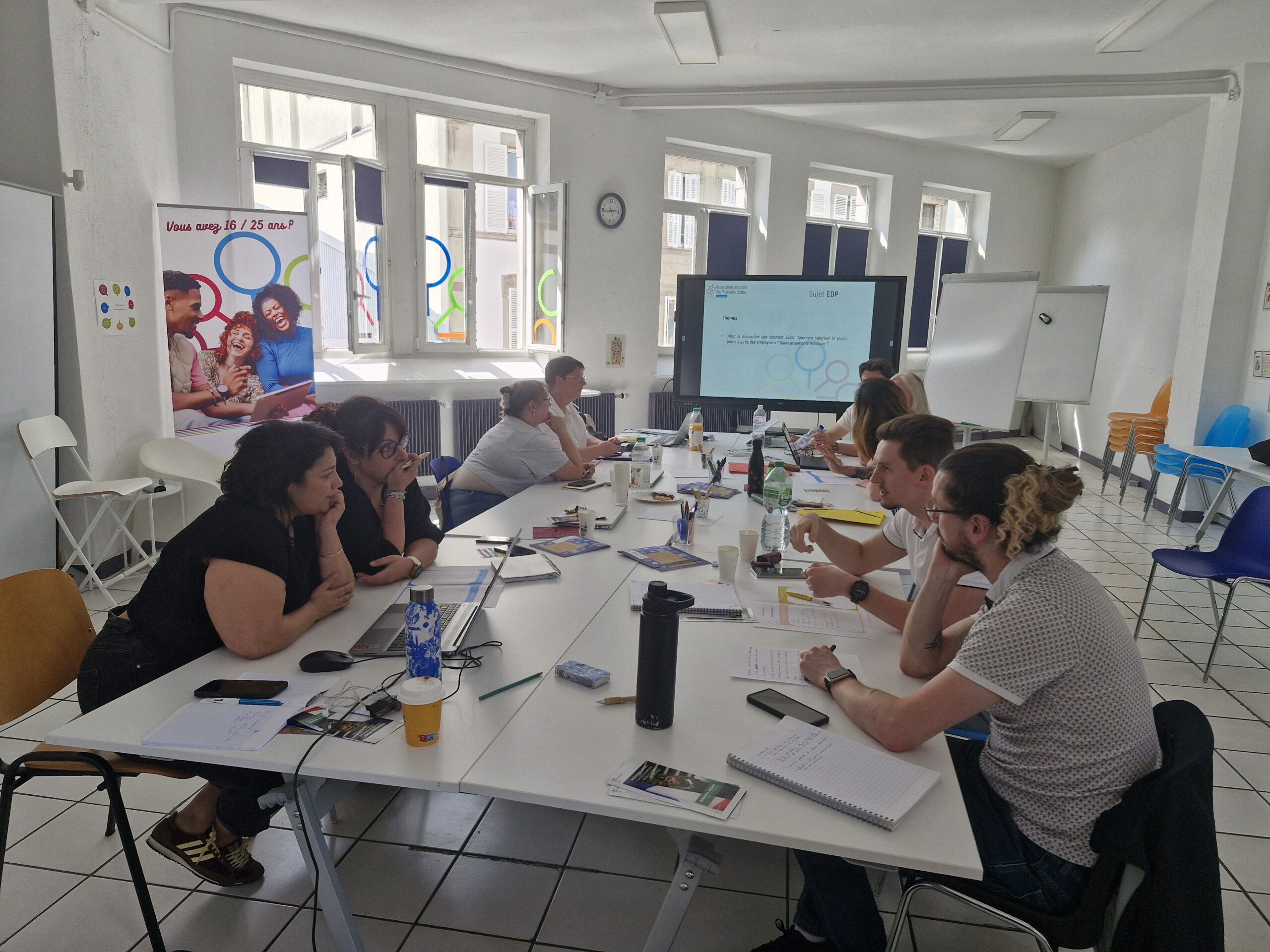 Echange de pratiques entre chargés de projet relations entreprises