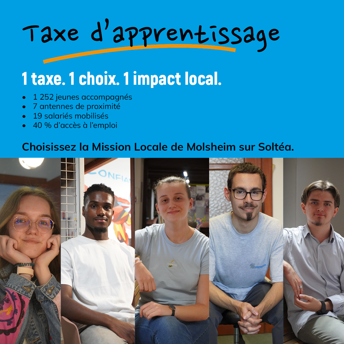 Taxe d’apprentissage : un choix concret pour soutenir les jeunes du territoire