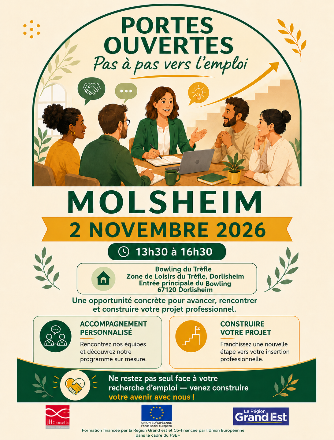 Formation « Pas à pas vers l’emploi »